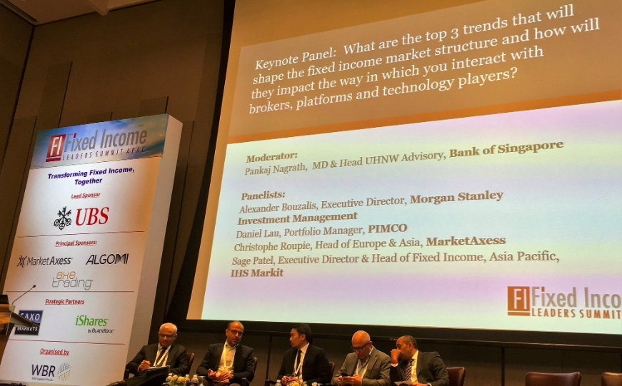 Fixed Income Leaders Summit Singapore - China and eTrading